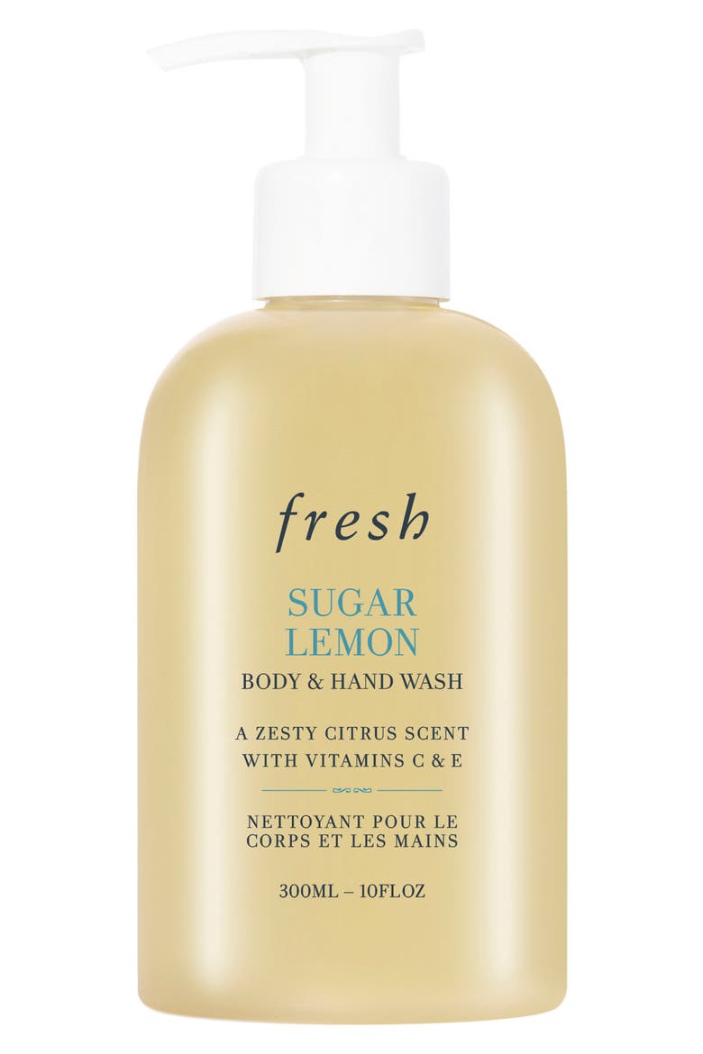 Sugar Lemon Body & Hand Wash, Main, color, NO COLOR