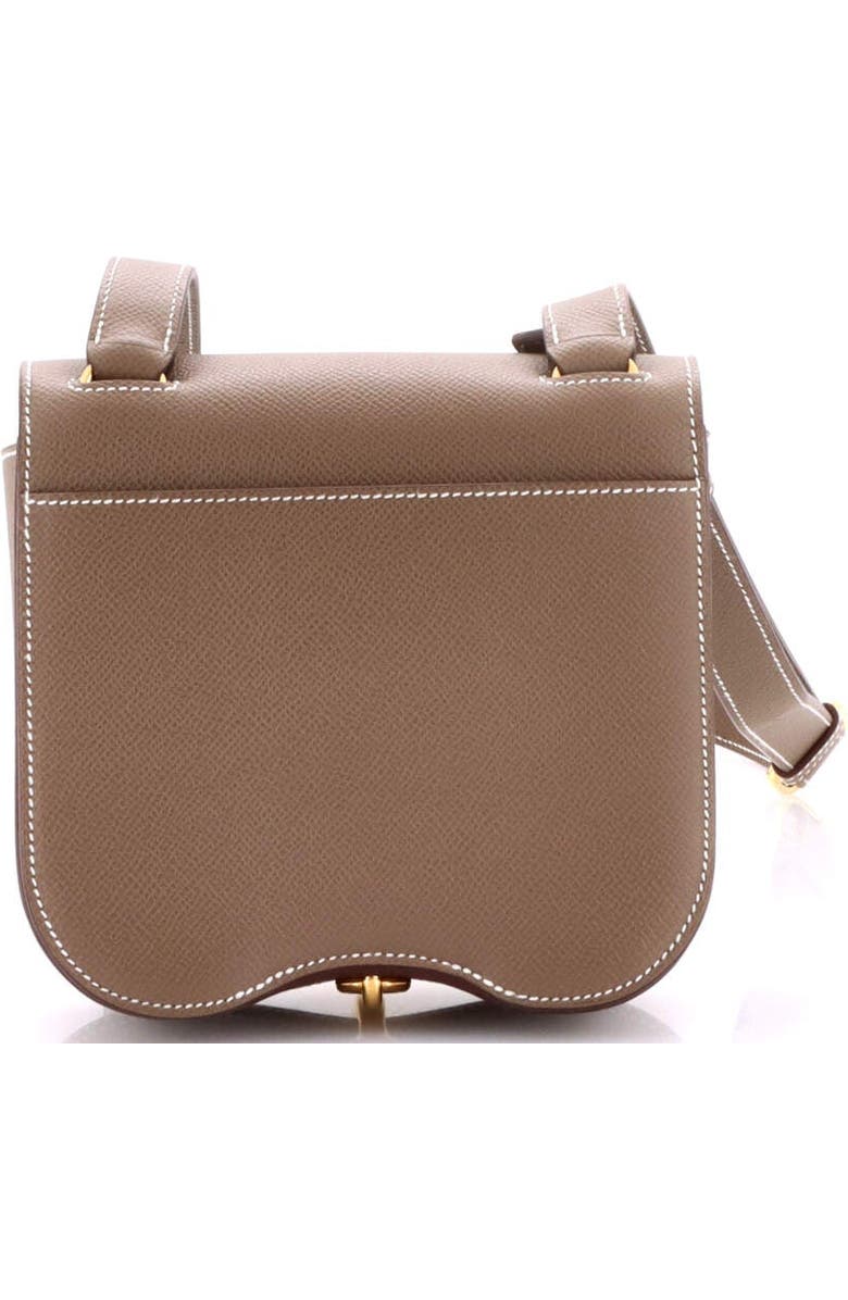 Pre-Owned Hermes Della Cavalleria Shoulder Bag Epsom Mini, Alternate, color, Etoupe