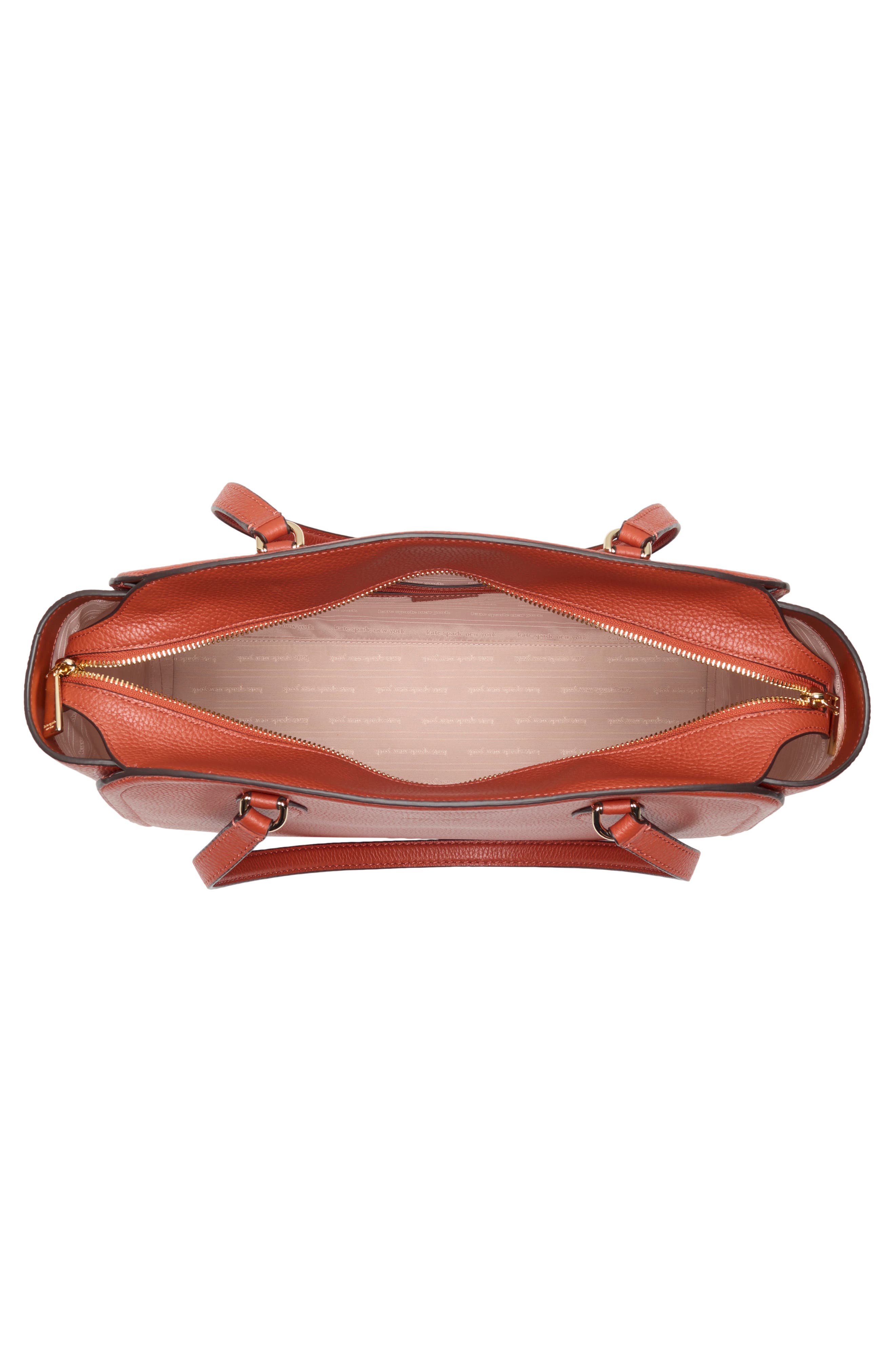 Kate Spade New York taylor pebbled leather tote, Alternate, color, Autumn Oak