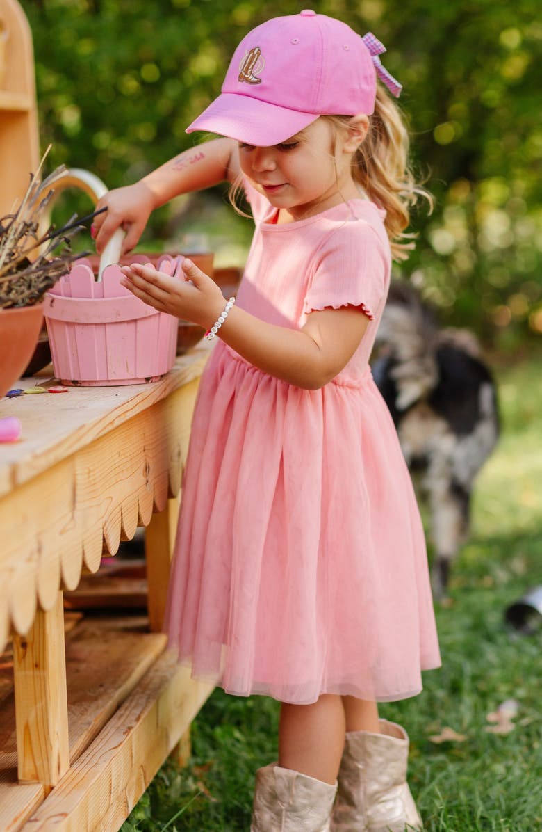 Bits & Bows Cowgirl Girls' Bracelet, Alternate, color, Pink/Purple