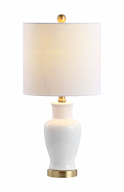 Chi Ceramic/Iron Modern Classic LED Table Lamp