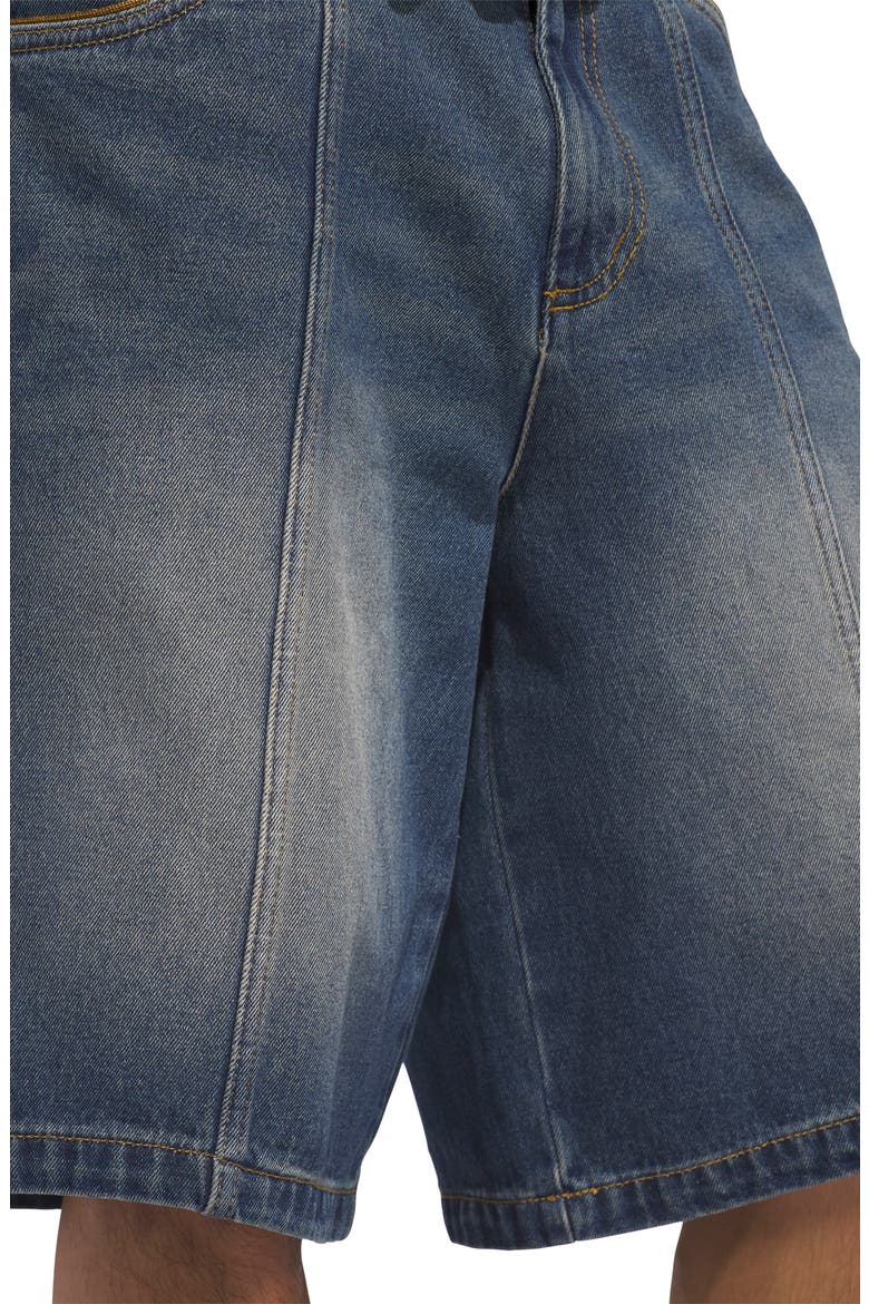 x Tyshawn Washed DenShorts, Alternate, color, INDIGO DENIM