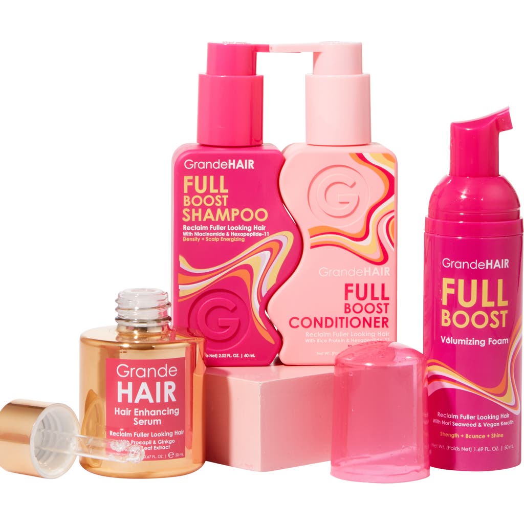 Grande Cosmetics Grandehair Full Boost Traveling Set In No Color