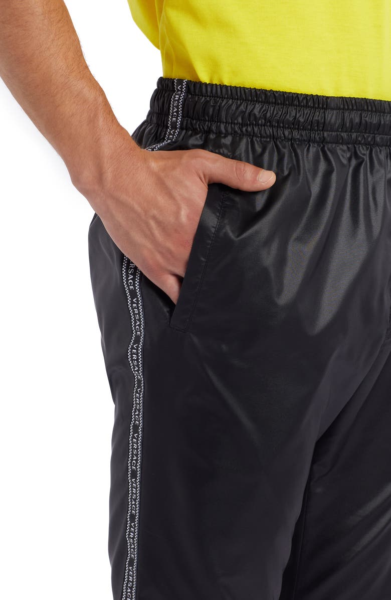 Versace Nylon Track Pants, Alternate, color, 