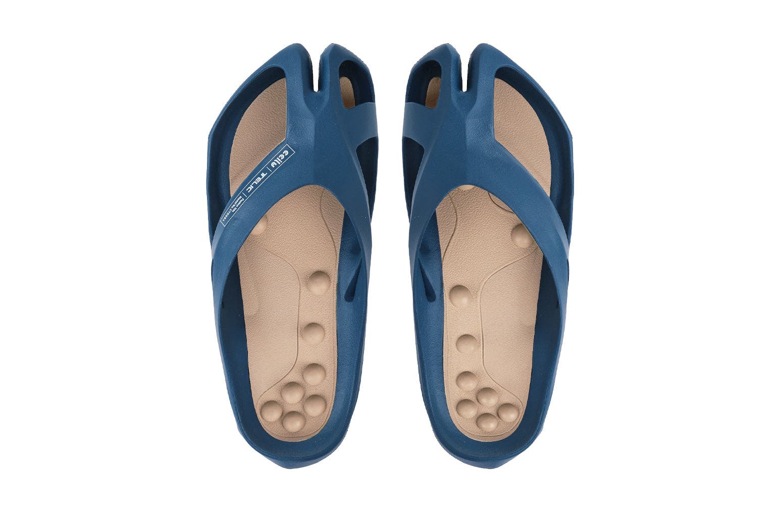 Stepping Stones Caring Reflexology Slide Sandal, Alternate, color, Stellar