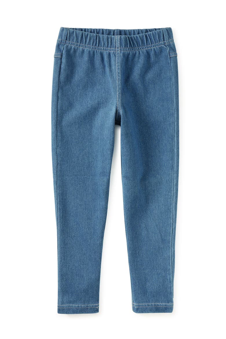 Denim-Like Jeggings, Main, color, LIGHT WASH