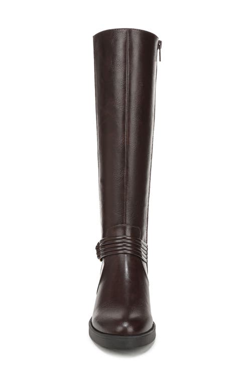 Lifestride Brighton Round Toe Tall Boots In Brown