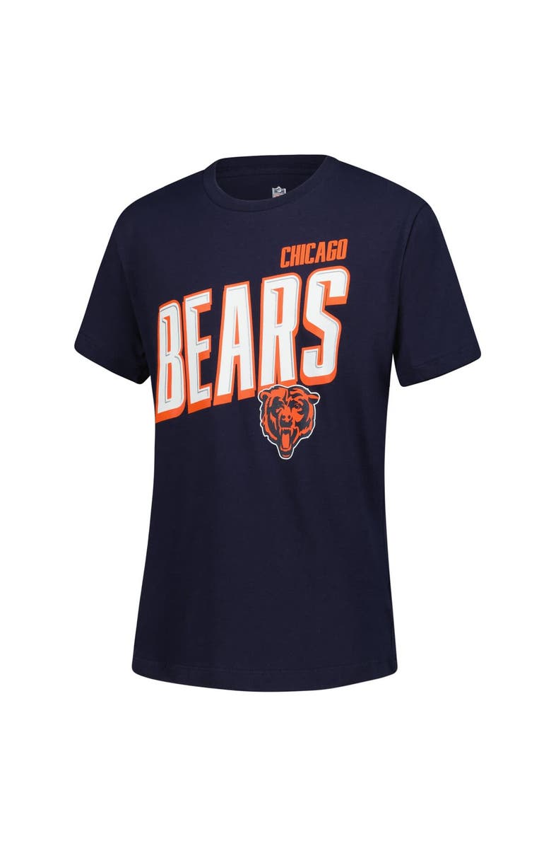 Outerstuff Youth Outerstuff Chicago Bears The Mix Combo T-Shirt Set, Alternate, color, Navy
