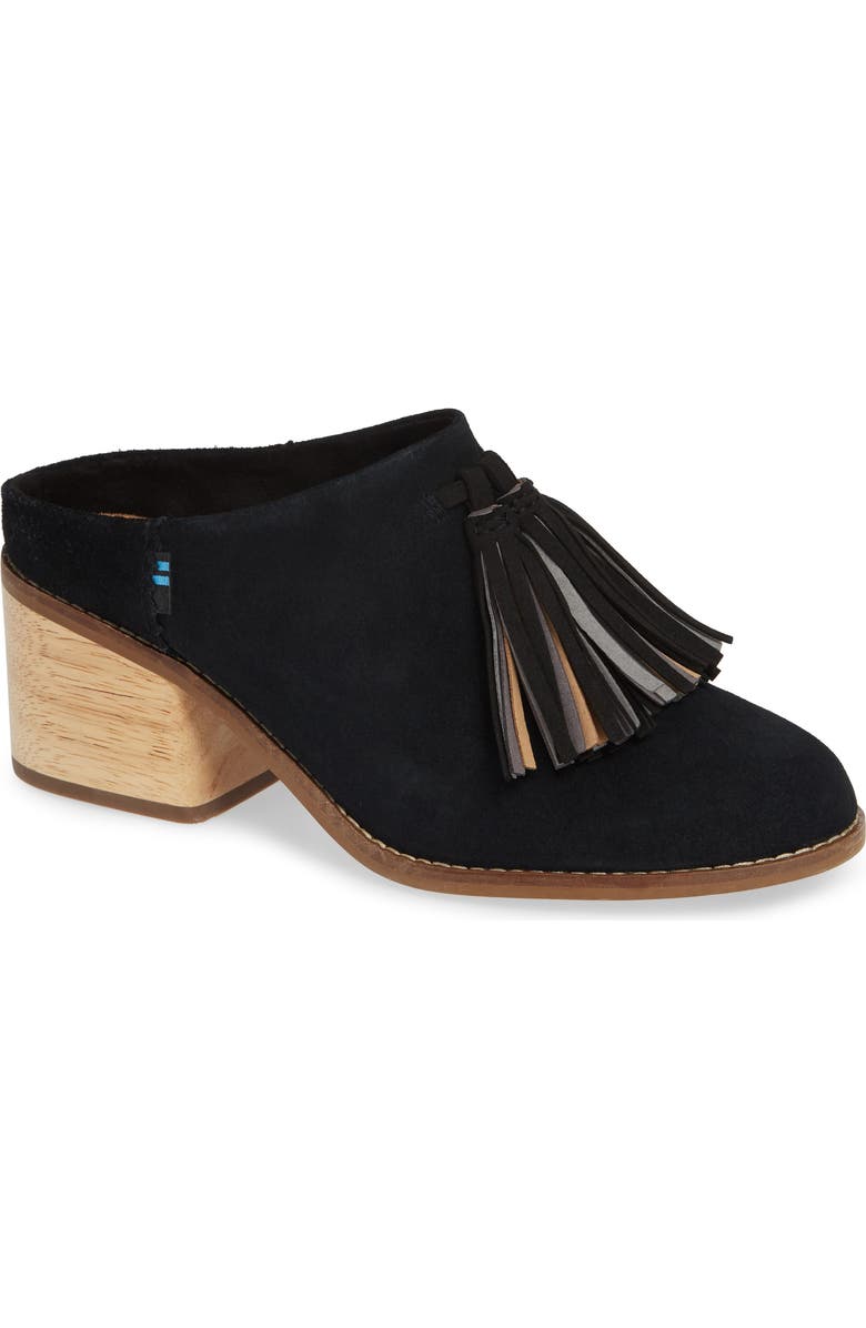 TOMS Leila Tassel Mule, Main, color,