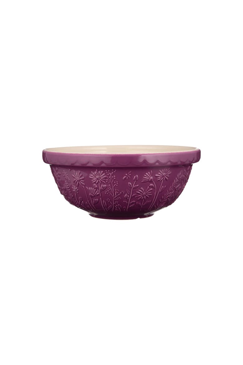 In The Meadow Daisy Size 18 Mixing Bowl, 2.85 Quart, Main, color, Purple