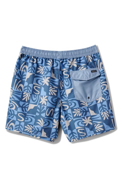 Quiksilver Everyday 17" Terra Swim Trunks In Blue