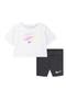 Swoosh Motion Shirt & Bike Shorts Set