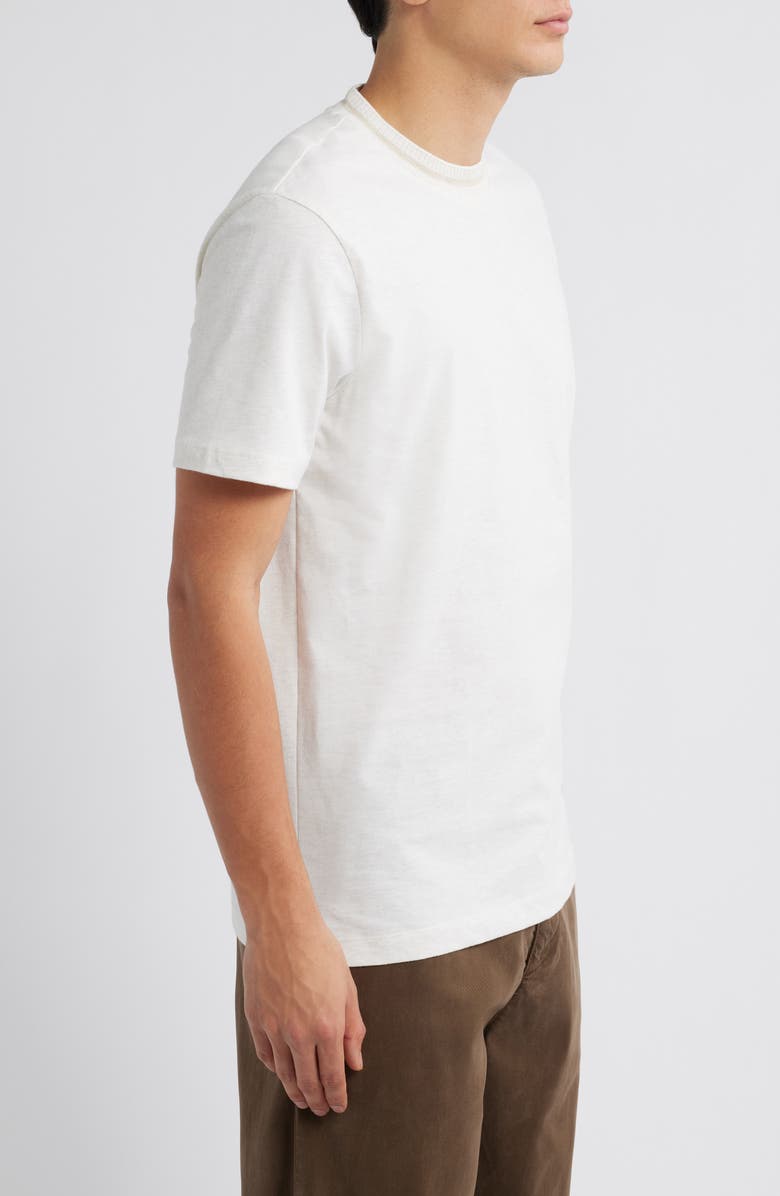 BOSS Thompson Cotton T-Shirt, Alternate, color, Open White