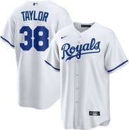 Nike Men's Nike Josh Taylor White Kansas City Royals Home Replica Player Jersey