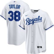 Nike Men's Nike Josh Taylor White Kansas City Royals Home Replica Player Jersey