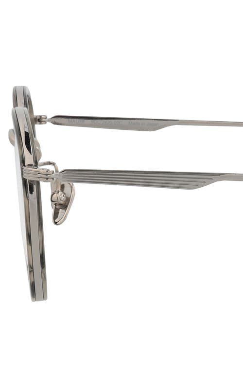 Maui Jim 46mm Round Optical Frames In Gray