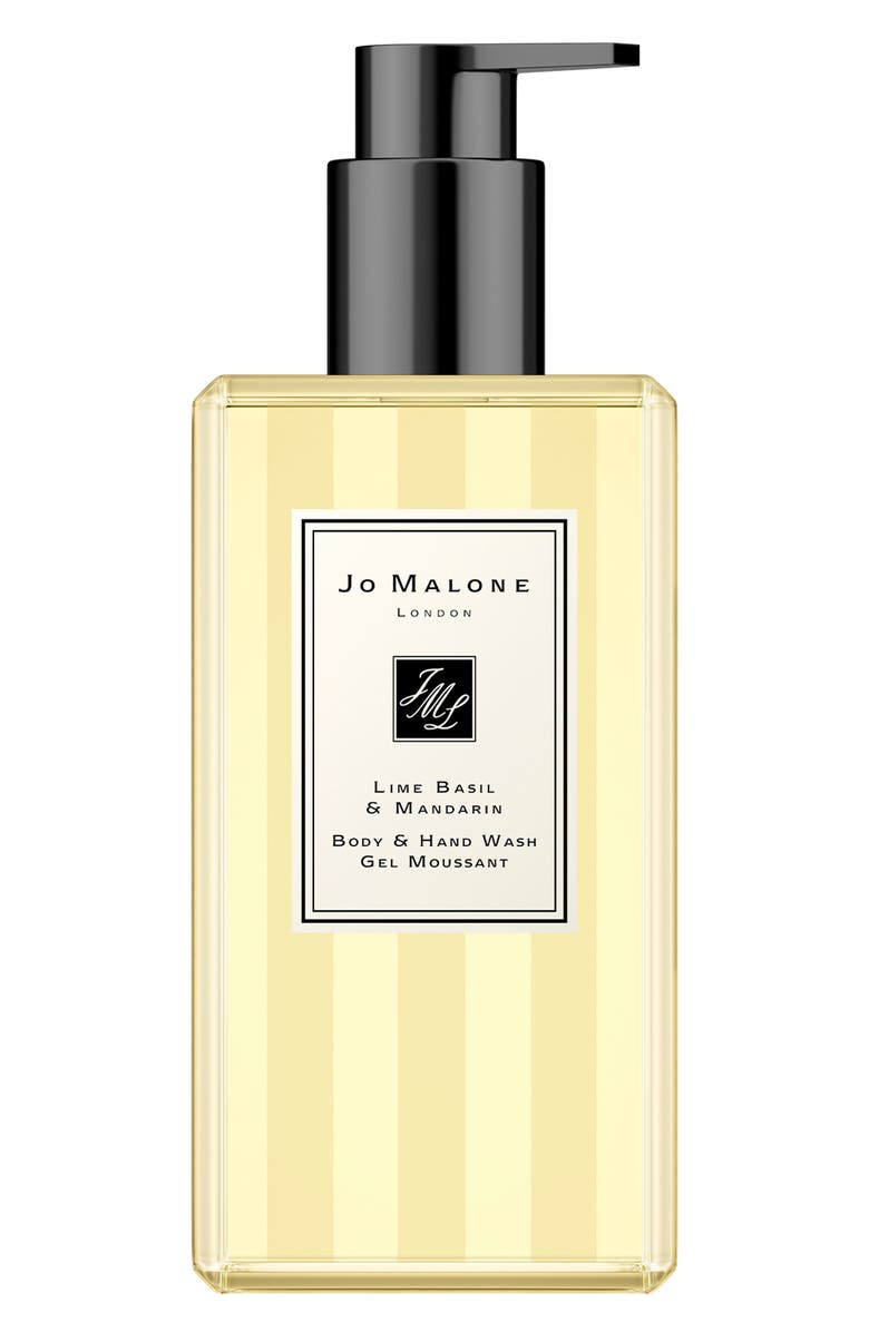 Jo Malone London<sup>™</sup> Jumbo Size Lime Basil & Mandarin Body & Hand Wash, Main, color, 