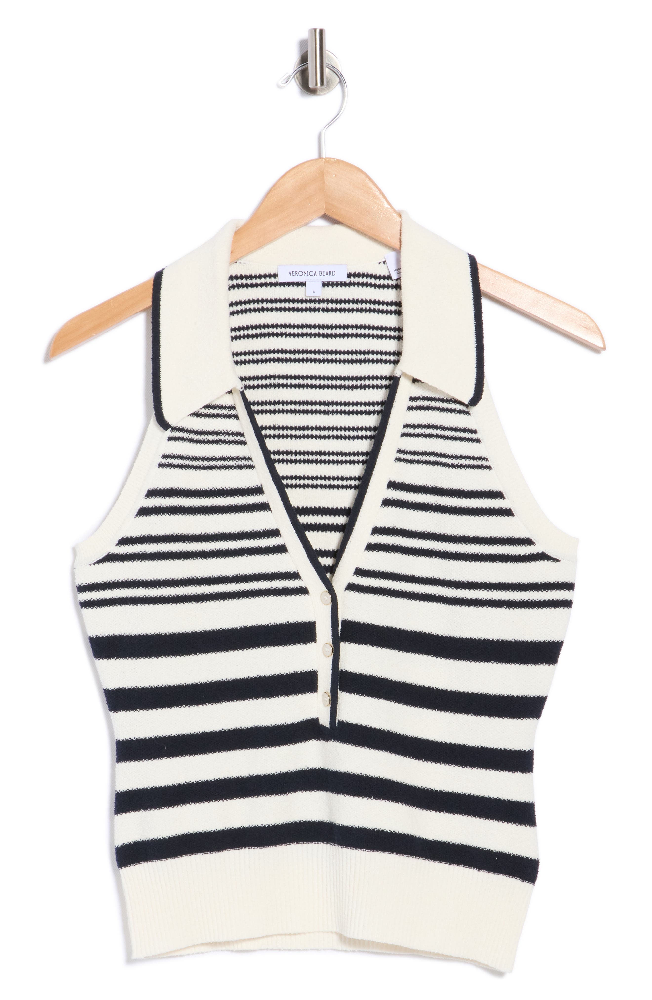 Meera Striped Knit Tank