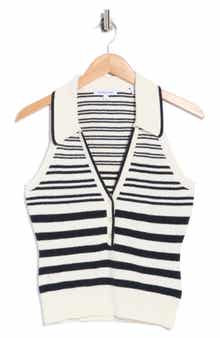 Meera Striped Knit Tank