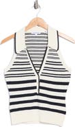 Veronica Beard Meera Striped Knit Tank
