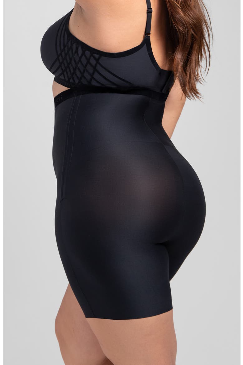 No-Show High-Waist Shaping Shorts, Alternate, color, VAMP