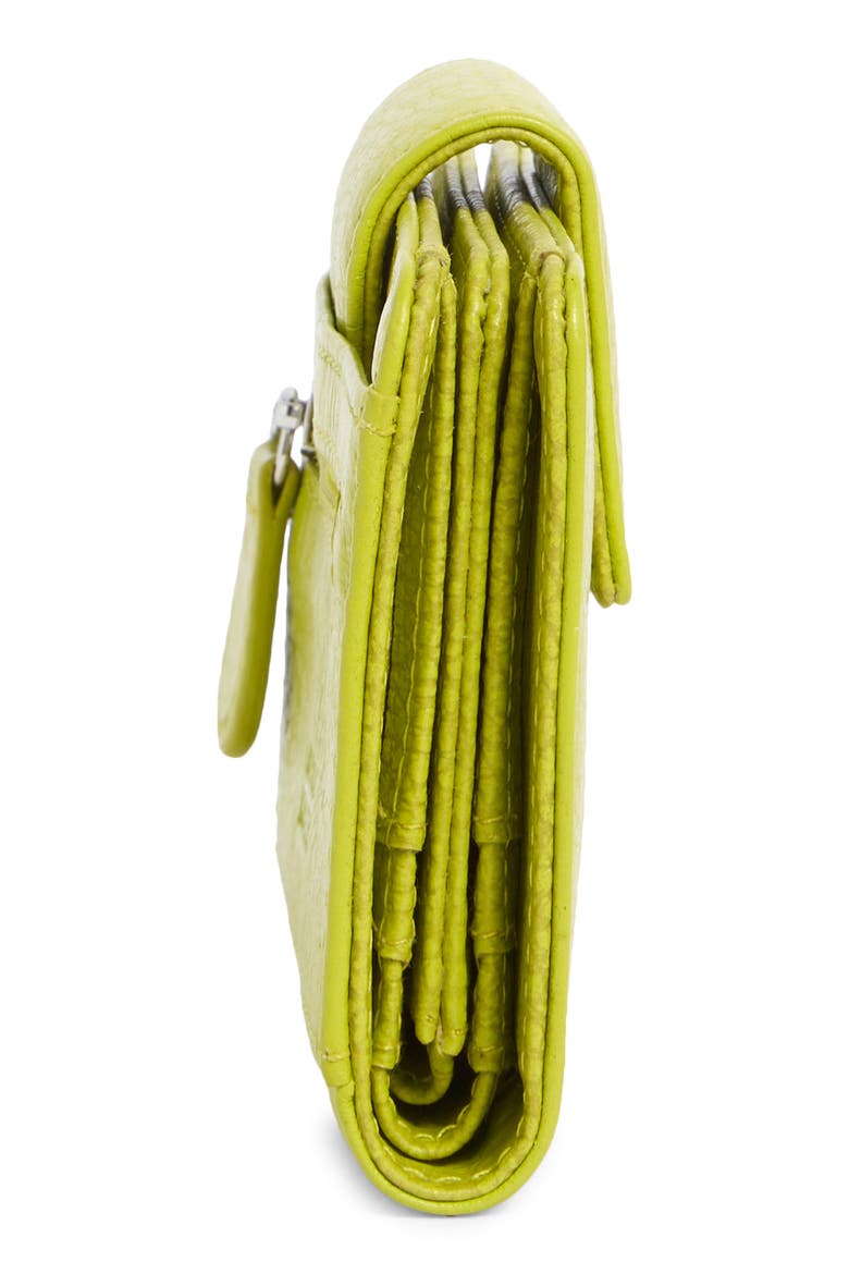 Pixie Leather Card Case, Alternate, color, AVOCADO