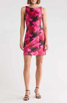 Hutch Ren Floral Jacquard Minidress