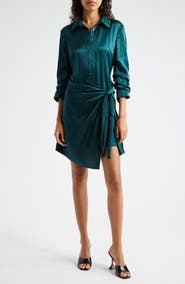 Cinq à Sept Jacey Silk Shirtdress