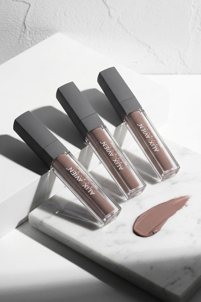 Matte Liquid Lipstick, Alternate, color, Caramel Nude