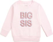 Sweet Wink Big Sis Embroidered Patch Sweatshirt