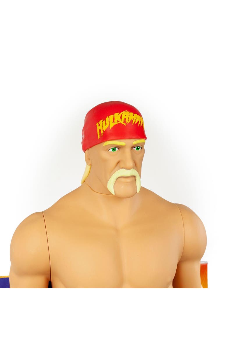 Toynk WWE Hulk Hogan Action Figure | Giant Sized Wrestler Great for Kids | 31" Tall, Alternate, color, Multi-Color