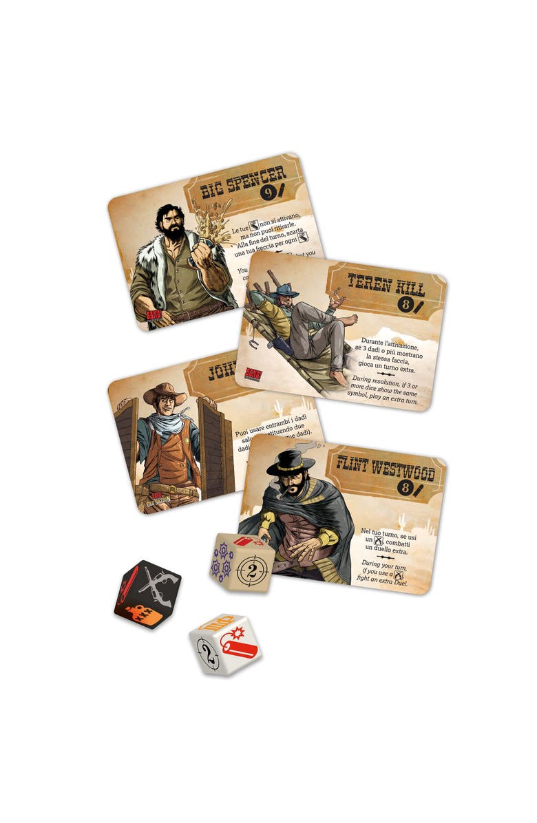 DV Games Bang! Dice Explosion Western Themed Dice Rolling Game, Alternate, color, Multicolored