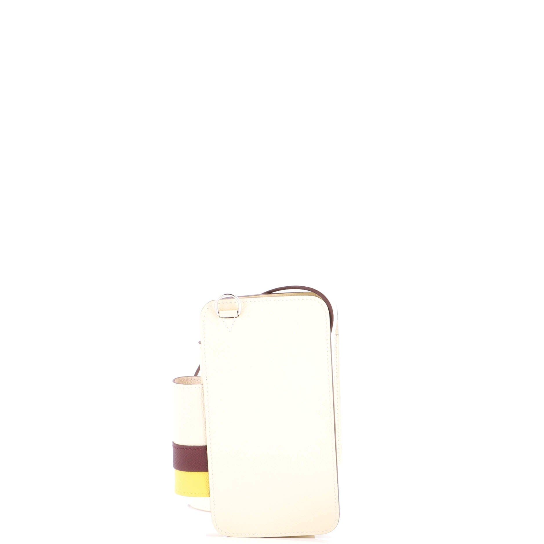 Pre-Owned Hermes Hermesway Phone Case Crossbody Bag Epsom, Alternate, color, Nata