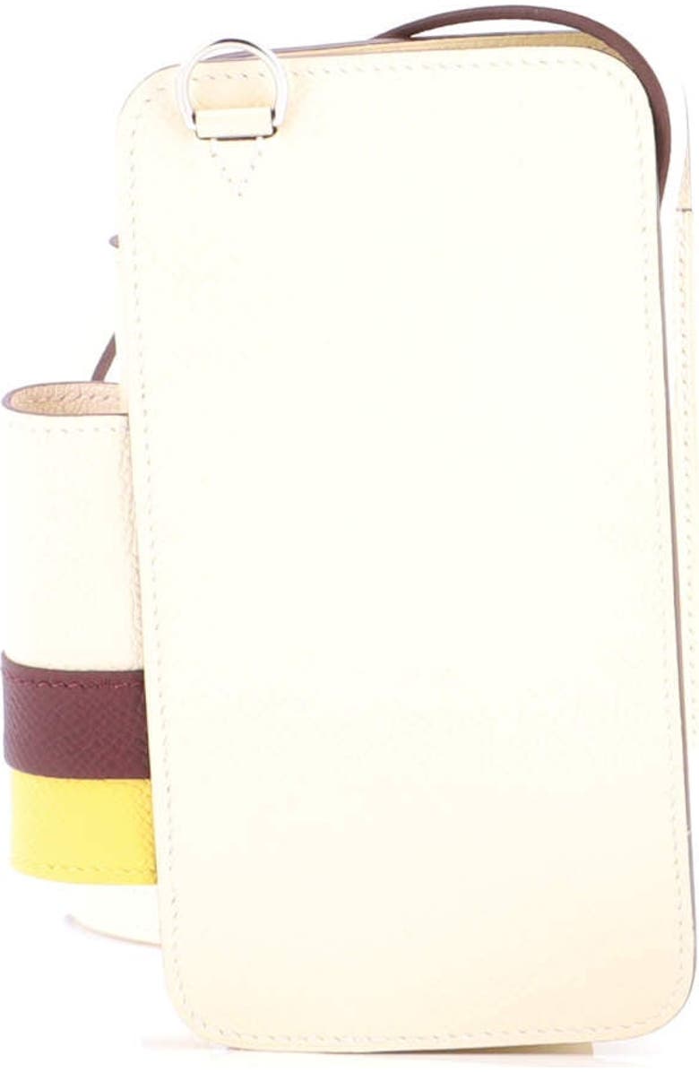Pre-Owned Hermes Hermesway Phone Case Crossbody Bag Epsom, Alternate, color, Nata