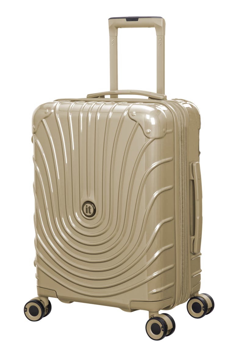 Radiating 21-Inch Hardside Carry-On Luggage, Main, color, TITANIUM