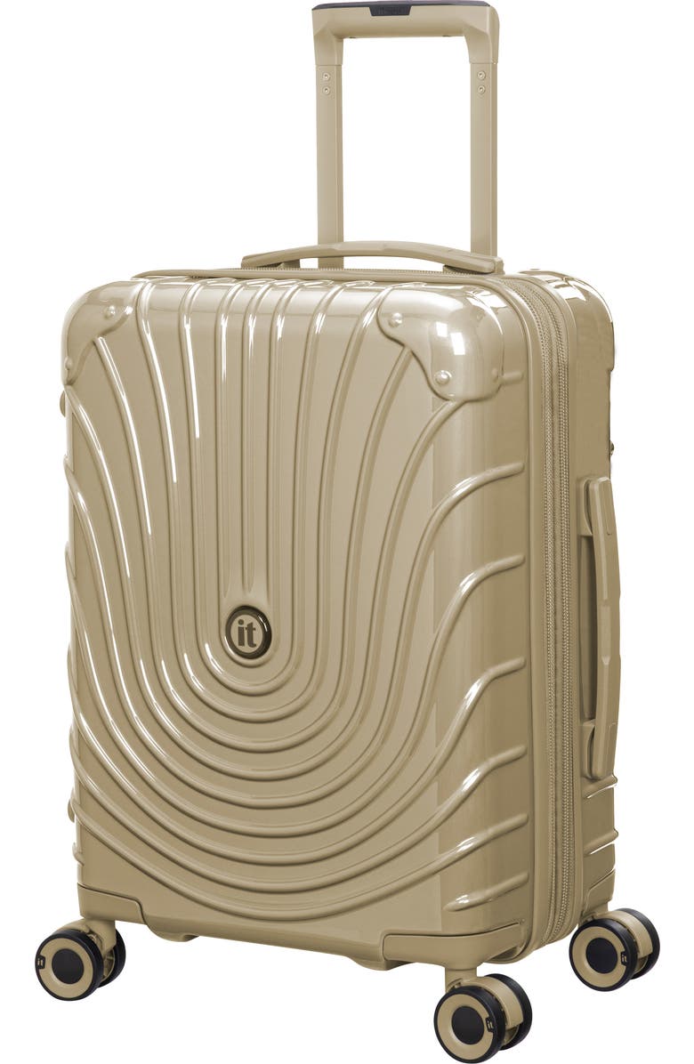 IT LUGGAGE Radiating 21-Inch Hardside Carry-On Luggage, Main, color, Titanium