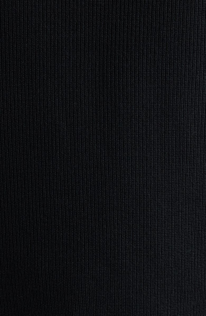 rag & bone Joel Merino Wool Blend Half Zip Sweater, Alternate, color, Black