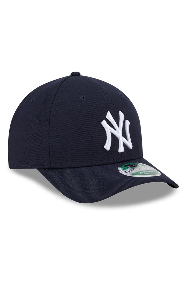Men's New Era  Navy New York Yankees Player Replica 9FORTY Adjustable Hat, Alternate, color, Navy