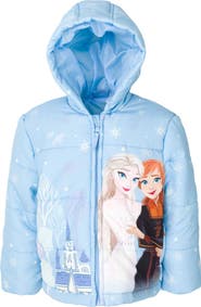 Disney Frozen Hooded Puffer Jacket