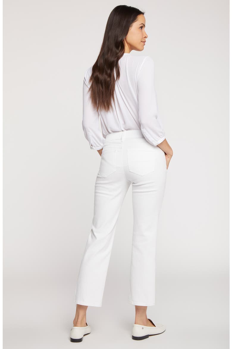Marilyn Straight Leg Ankle Jeans, Alternate, color, OPTIC WHITE