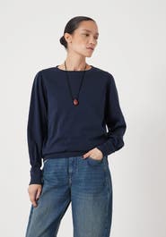 Hush Emily Puff Sleeve Relaxed Top