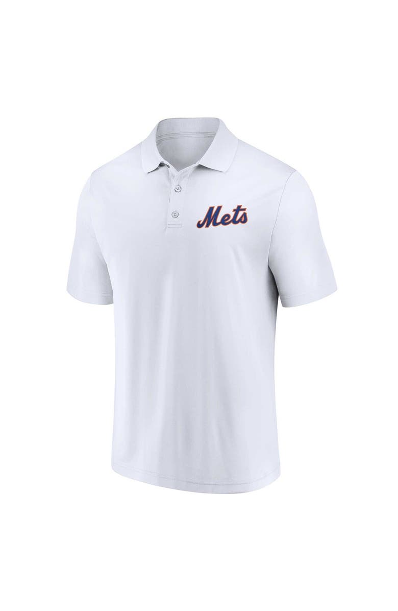 FANATICS Men's Fanatics Branded Royal/White New York Mets Two-Pack Logo Lockup Polo Set, Alternate, color, Royal