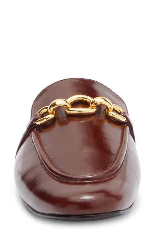Jeffrey Campbell Clerk Bit Loafer Mule In Brown
