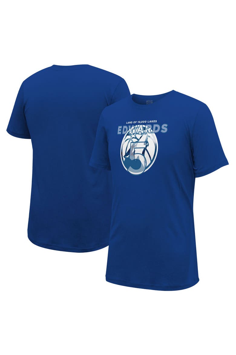 Unisex Stadium Essentials Anthony Edwards Royal Minnesota Timberwolves 2023/24 City Edition Player Graphic T-Shirt, Main, color, Royal