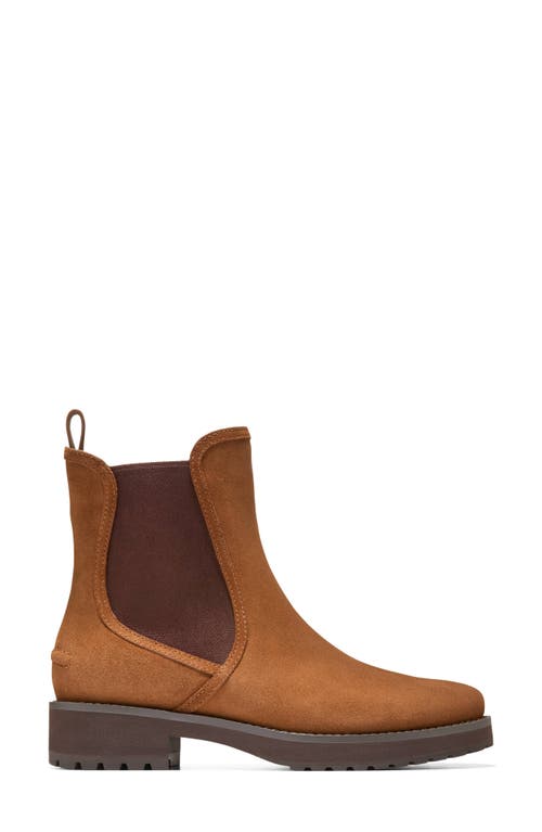 Cole Haan Lyndon Waterproof Chelsea Boot In Brown