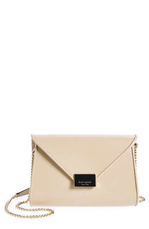anna medium envelope leather convertible clutch