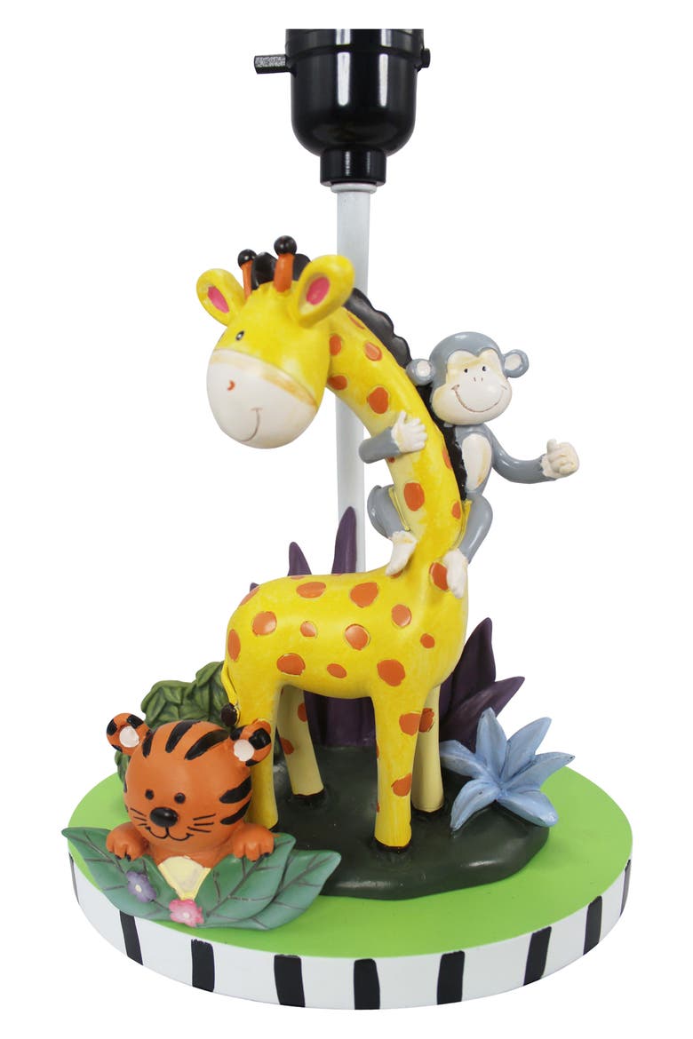Fantasy Fields Sunny Safari Table Lamp, Alternate, color, BLUE/ MULTI-COLOR