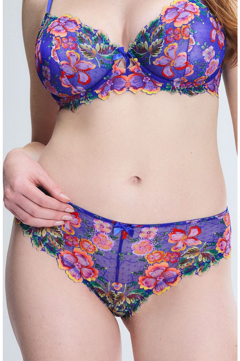 Sunchaser Lace Cheeky Briefs, Main, color, RENDEZVOUS BLUE