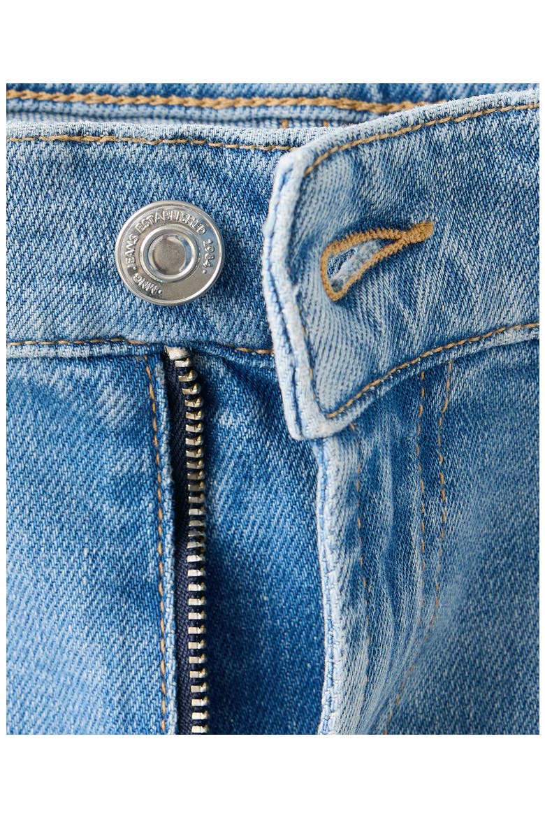 Sparkly Wide Leg Jeans, Alternate, color, MEDIUM BLUE