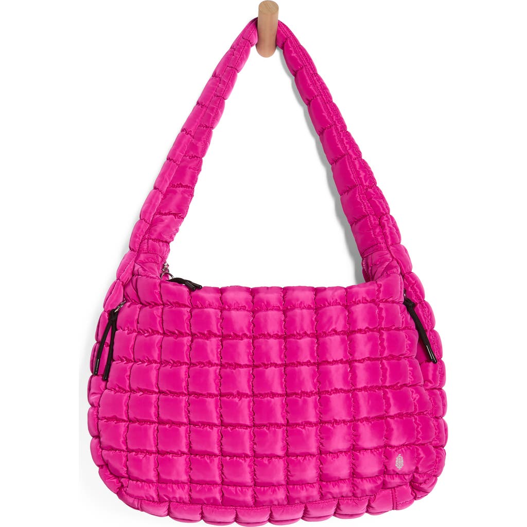 Free People Fp Movement Quilted Carryall Bag In Pink